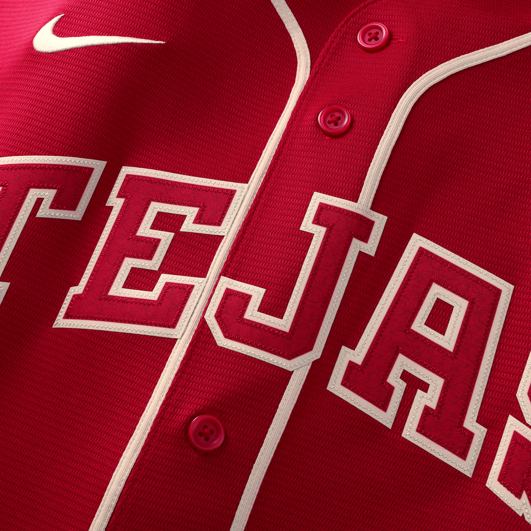 Texas Rangers Nike Red 2026 City Connect Stadium Jersey