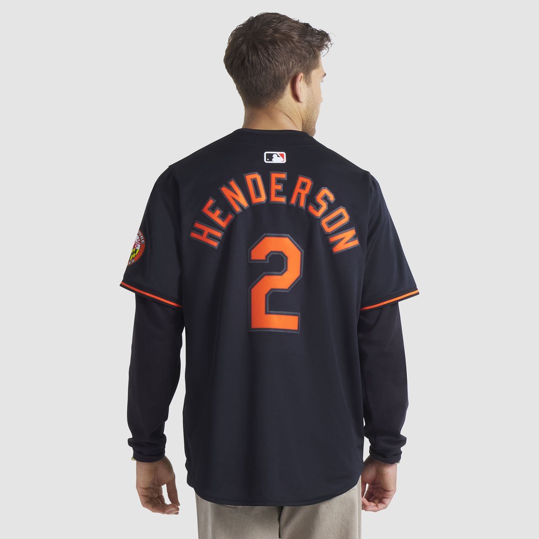 Baltimore Orioles Gunnar Henderson Nike Black Alternate Limited Player Jersey