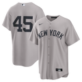 New York Yankees Gerrit Cole Nike Gray Road Replica Jersey