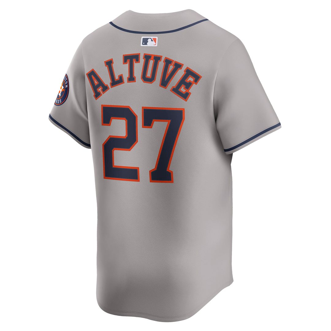 Houston Astros Jose Altuve Nike Orange Alternate Limited Player Jersey