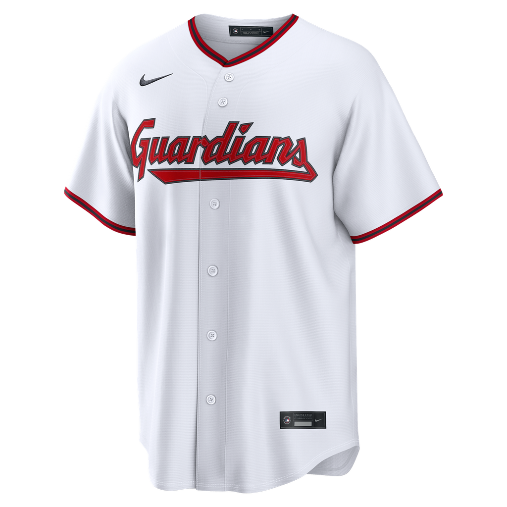 Cleveland Guardians Jo Adell Nike White Home Replica Jersey