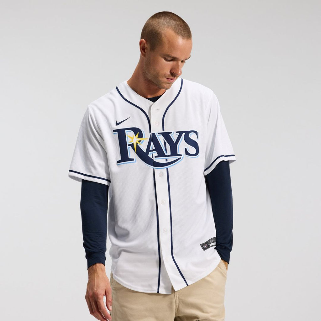 Tampa Bay Rays Yandy Díaz Nike White Home Replica Jersey