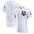 Chicago Cubs Nike White Home Sponsor Patch Authentic Jersey
