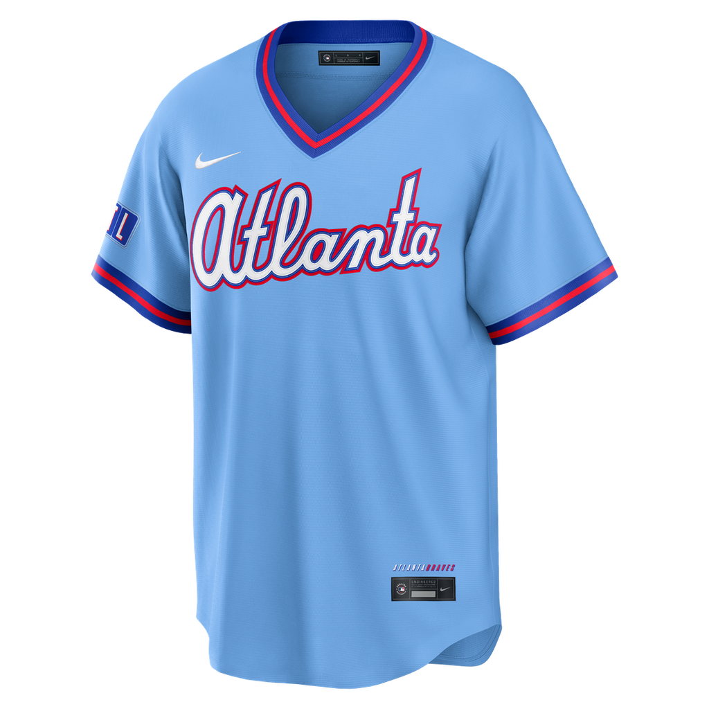 Atlanta Braves Nike Powder Blue 2026 City Connect Stadium Jersey