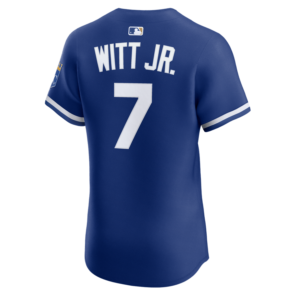 Kansas City Royals Bobby Witt Jr. Nike Royal Alternate 2 Elite Player Jersey