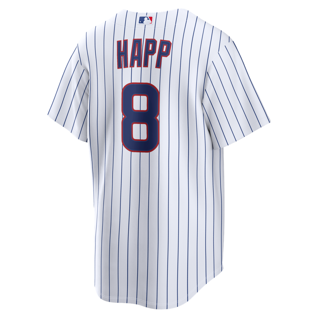 Chicago Cubs Ian Happ Nike White Home Replica Jersey