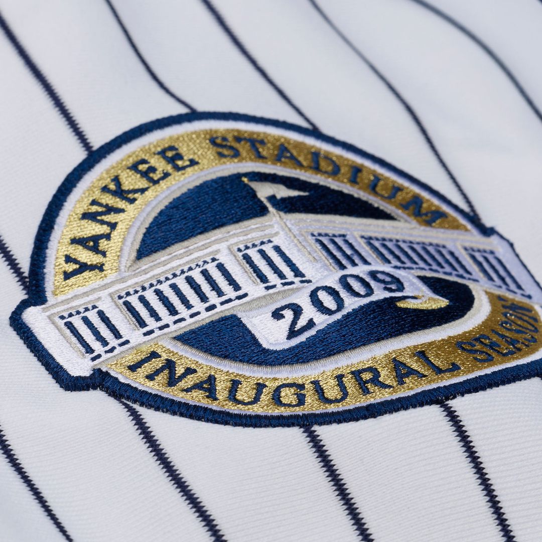 New York Yankees CC Sabathia Mitchell & Ness White 2009 Cooperstown Collection Authentic Jersey
