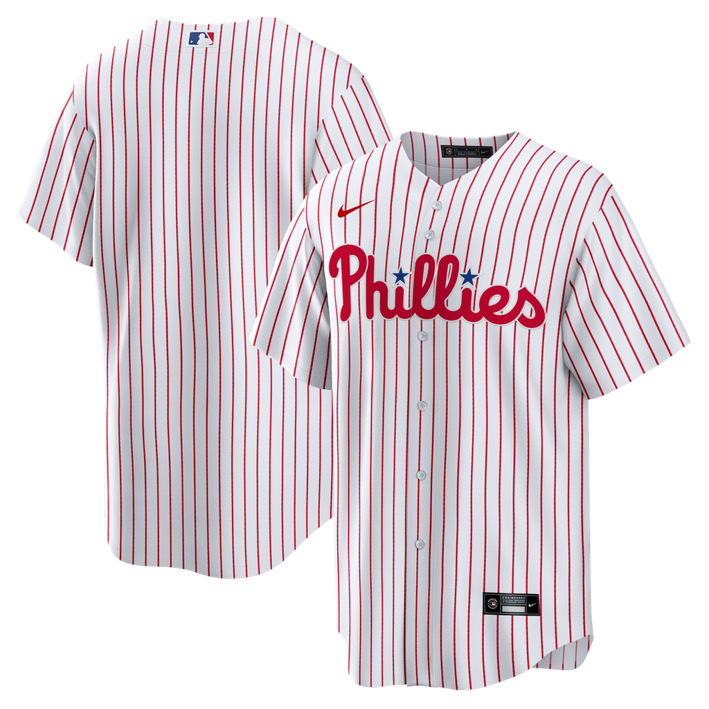 Philadelphia Phillies Nike White Home Big & Tall Replica Jersey