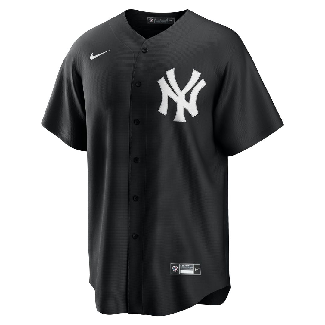 New York Yankees Anthony Volpe Nike Black Fashion Replica Player Jersey