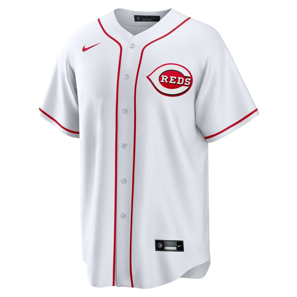 Cincinnati Reds Ke'Bryan Hayes Nike White Home Replica Jersey