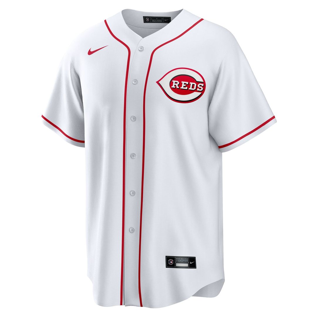 Cincinnati Reds Ke'Bryan Hayes Nike White Home Replica Jersey