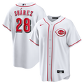 Cincinnati Reds Eugenio Suárez Nike White Home Replica Jersey