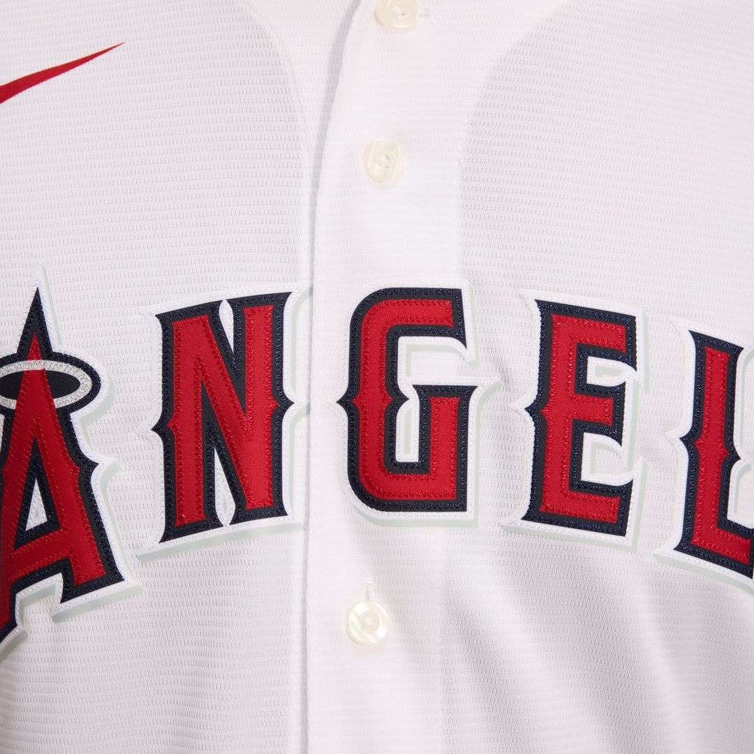 Los Angeles Angels Nike White Home Replica Team Jersey