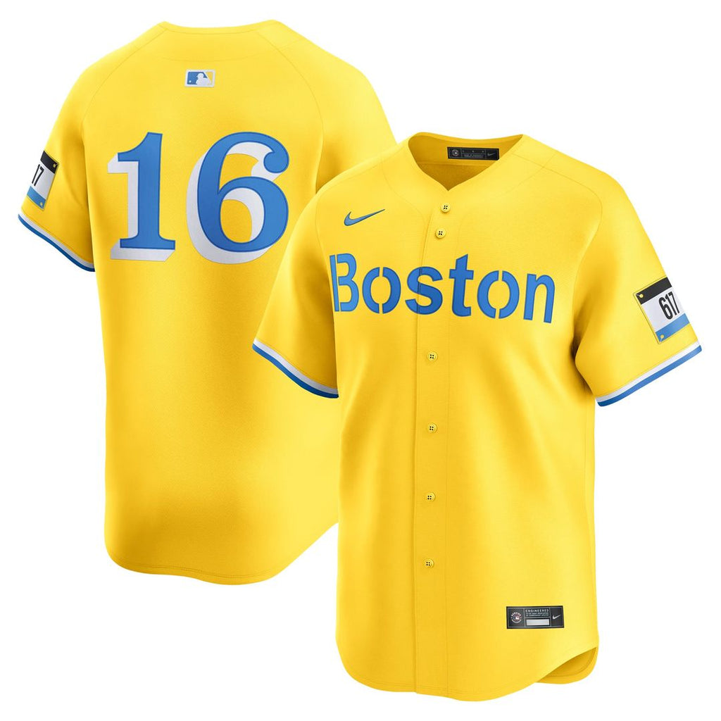 Boston Red Sox Jarren Duran Nike Gold Alternate Limited Jersey