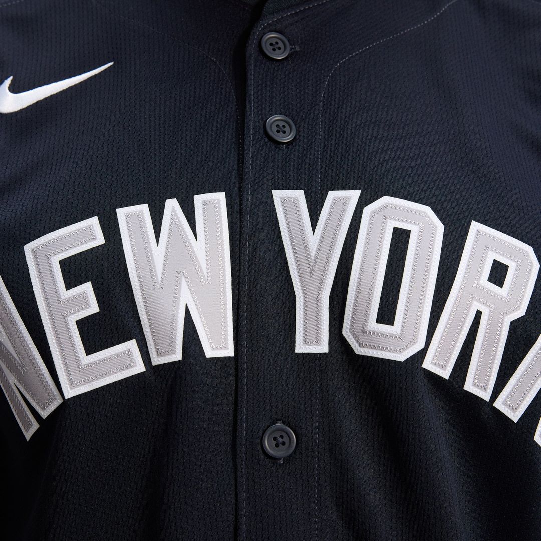 New York Yankees Aaron Judge Nike Gray Road Limited Player Jersey