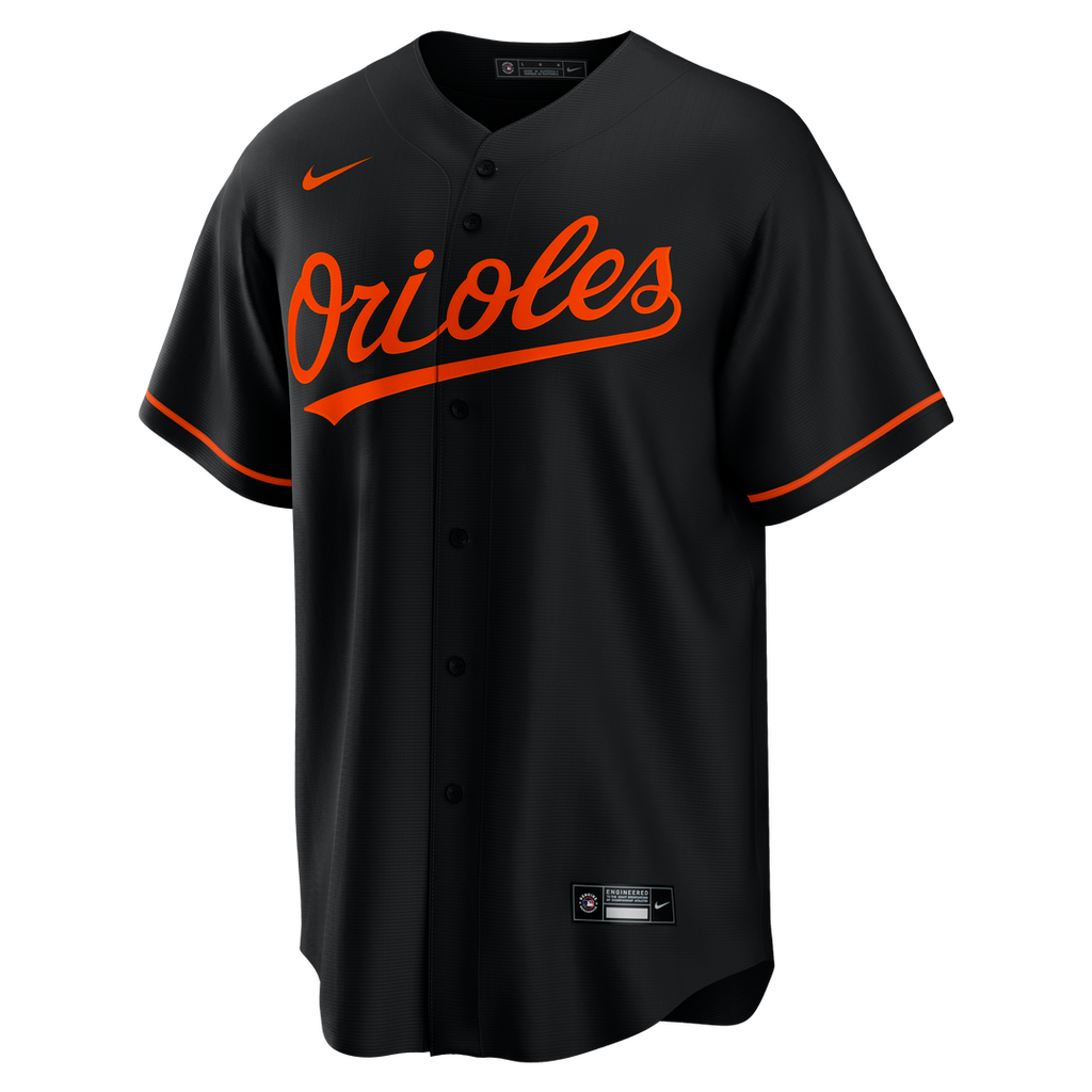 Baltimore Orioles Pete Alonso Nike Black Alternate Replica Jersey