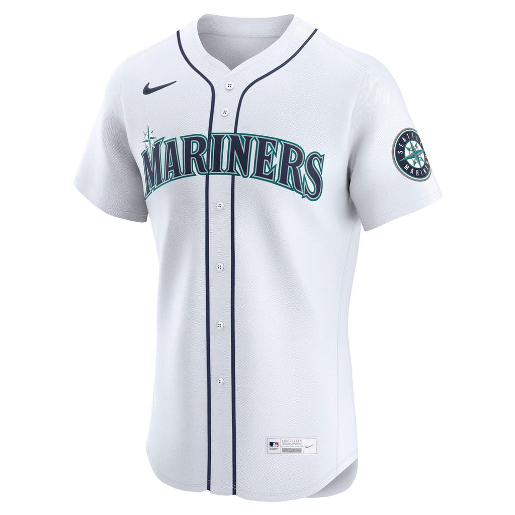 Seattle Mariners Julio Rodríguez Nike White Home Elite Jersey