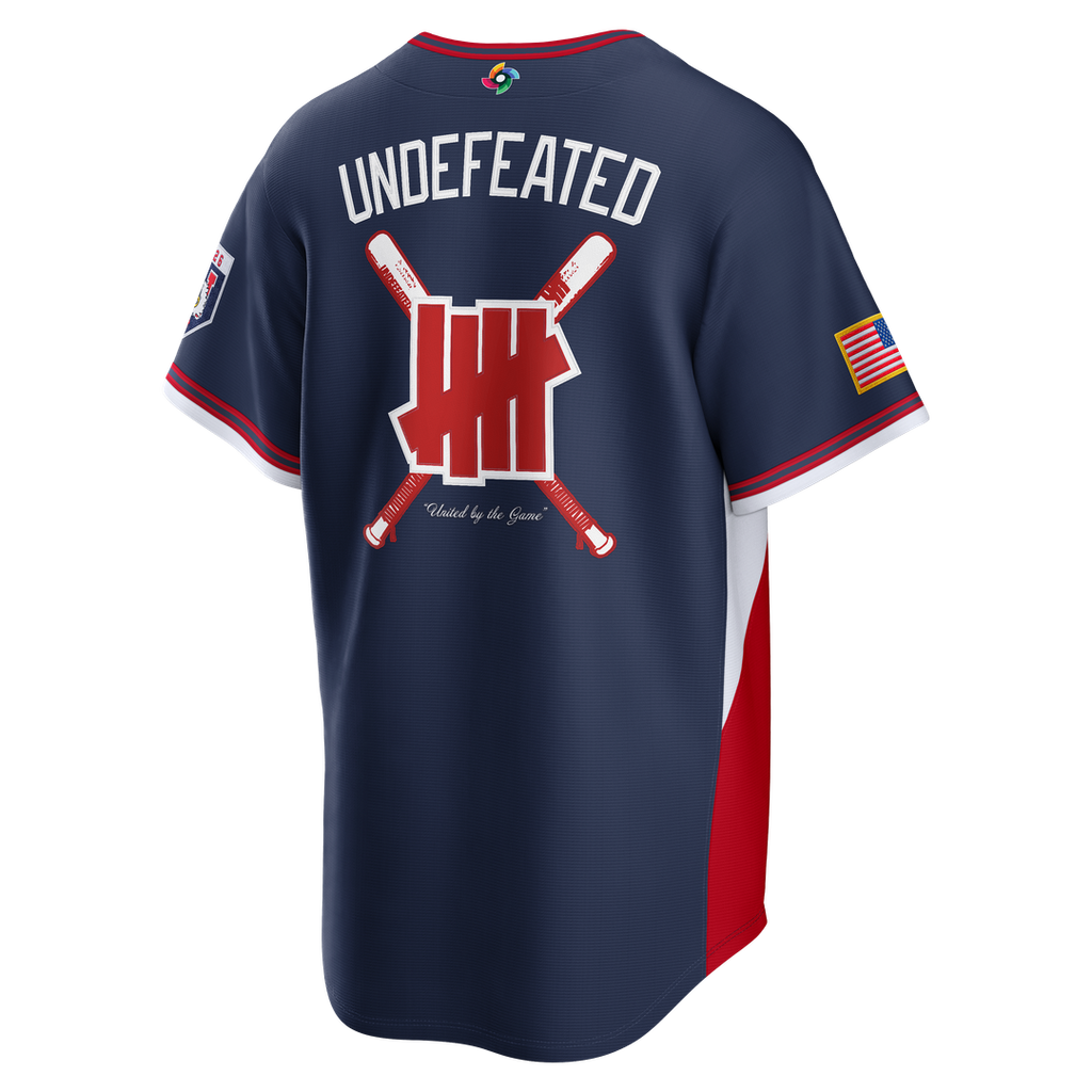 USA Baseball Nike x Undefeated Navy 2026 World Baseball Classic Stadium Jersey
