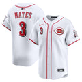 Cincinnati Reds Ke'Bryan Hayes Nike White Home Limited Player Jersey