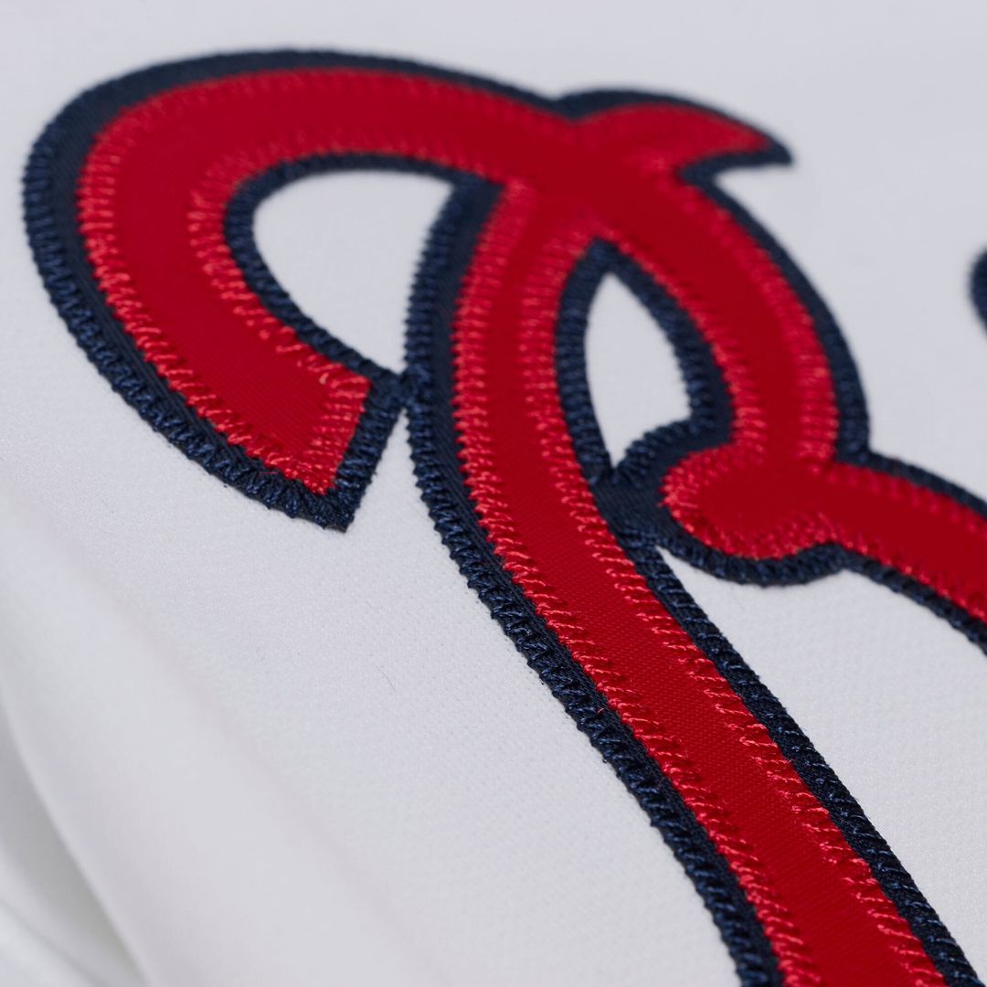 Atlanta Braves Andruw Jones Mitchell & Ness White 2005 Authentic Jersey