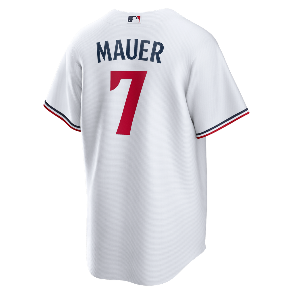 Minnesota Twins Joe Mauer Nike White Home Retired Player Replica Jersey