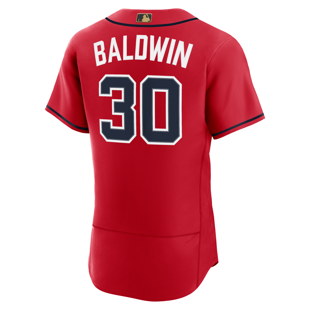 Atlanta Braves Drake Baldwin Nike White MLB Awards Authentic Jersey