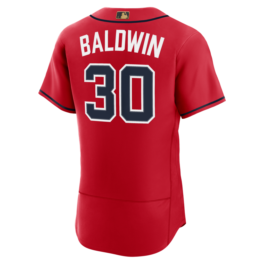 Atlanta Braves Drake Baldwin Nike Red MLB Awards Authentic Jersey
