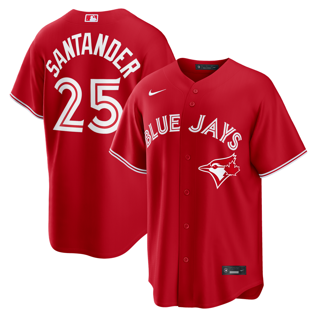 Toronto Blue Jays Anthony Santander Nike Gray Road Replica Jersey