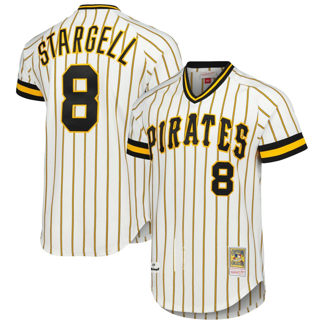 Pittsburgh Pirates Willie Stargell Mitchell & Ness Gold 1979 Throwback Authentic Jersey