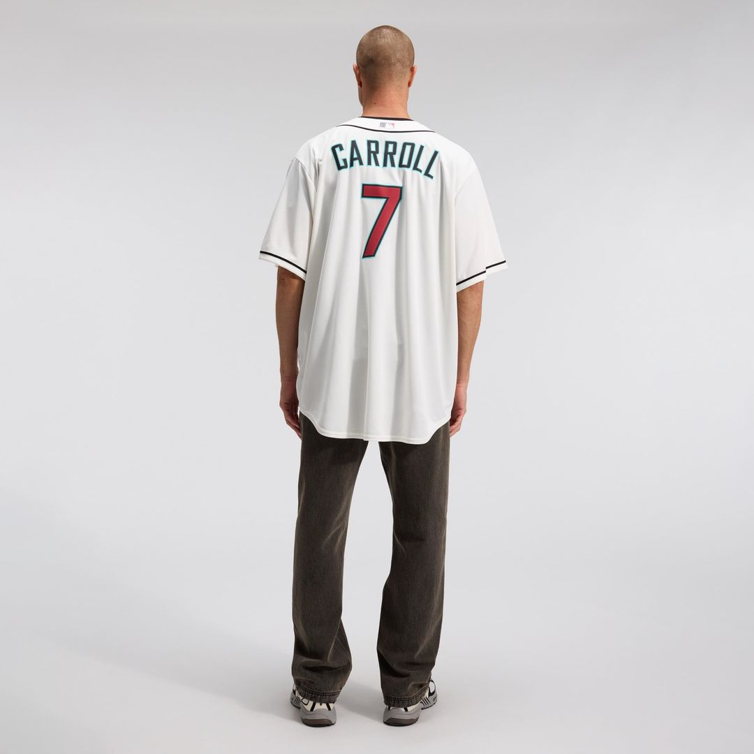 Arizona Diamondbacks Corbin Carroll Nike Cream Home Replica Jersey