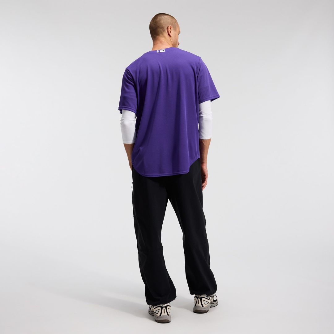 Colorado Rockies Nike Purple Alternate Replica Team Jersey
