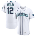 Seattle Mariners Josh Naylor Nike White Home 50th Season Authentic Jersey