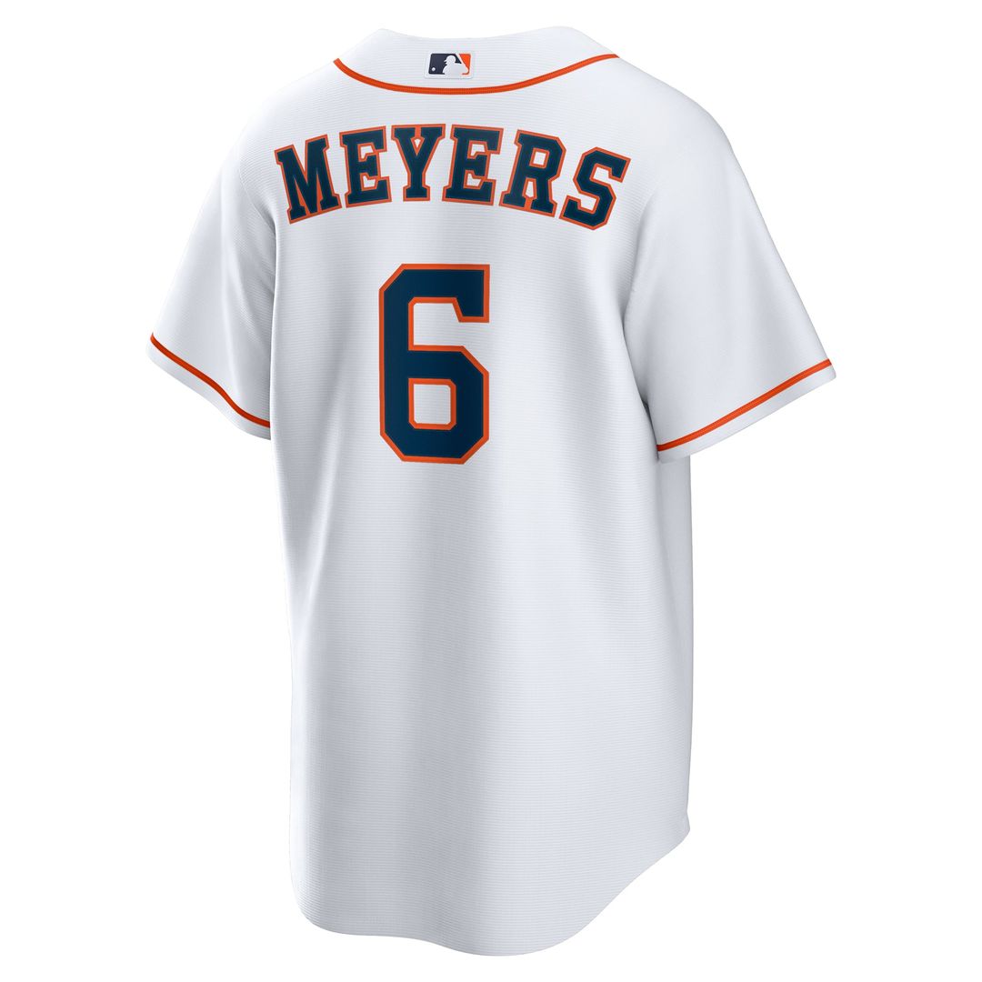 Houston Astros Jake Meyers Nike White Home Replica Jersey