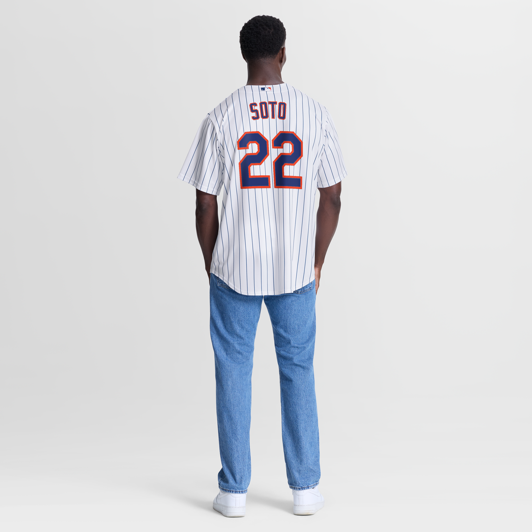 New York Mets Juan Soto Nike White Home Replica Jersey
