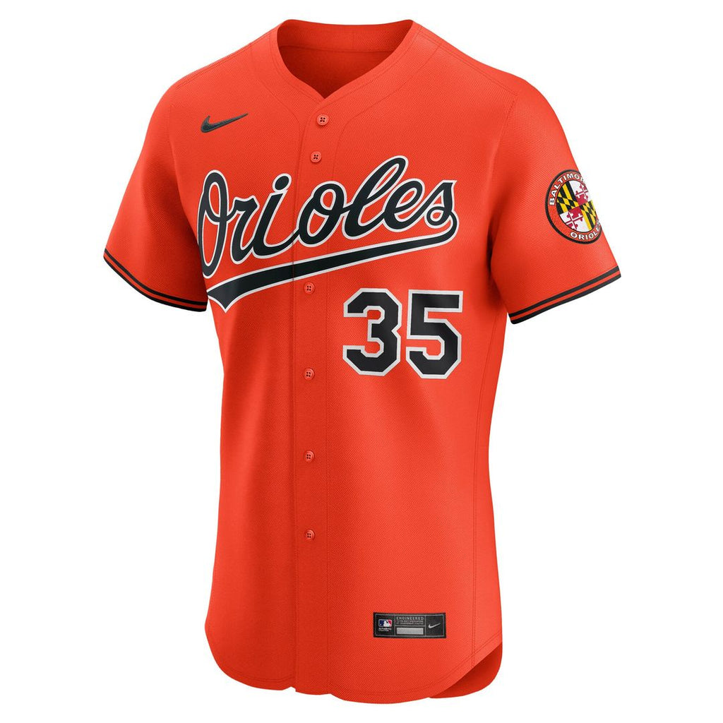 Baltimore Orioles Adley Rutschman Nike Orange Alternate 2 Elite Jersey