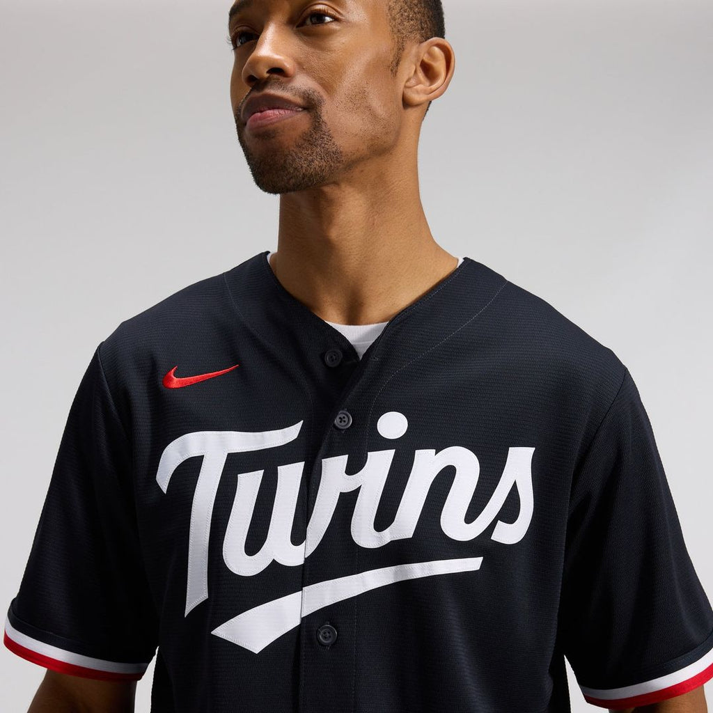 Minnesota Twins Nike Navy Alternate Replica Jersey