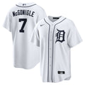 Detroit Tigers Kevin McGonigle Nike White Home Replica Jersey