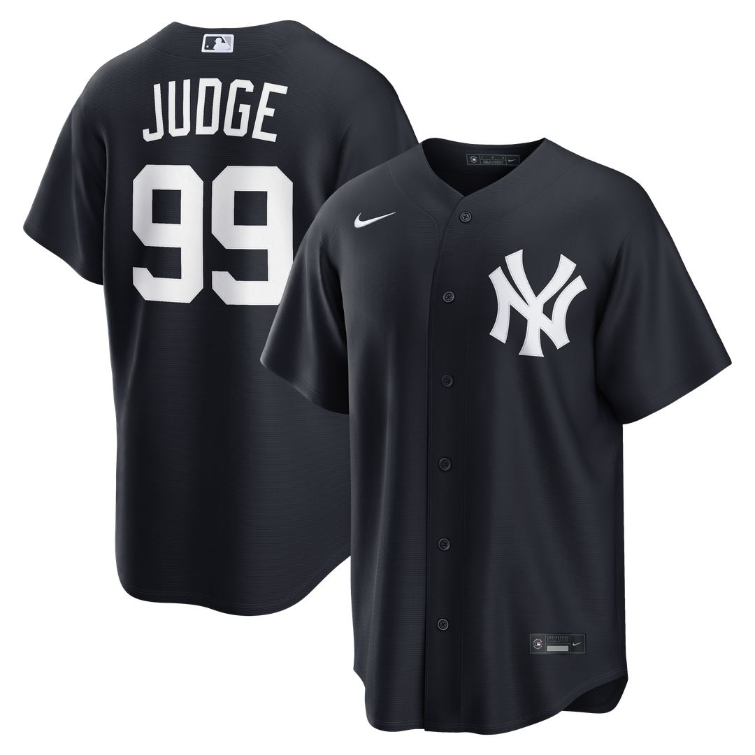 New York Yankees Aaron Judge Nike Gray Road Replica Jersey