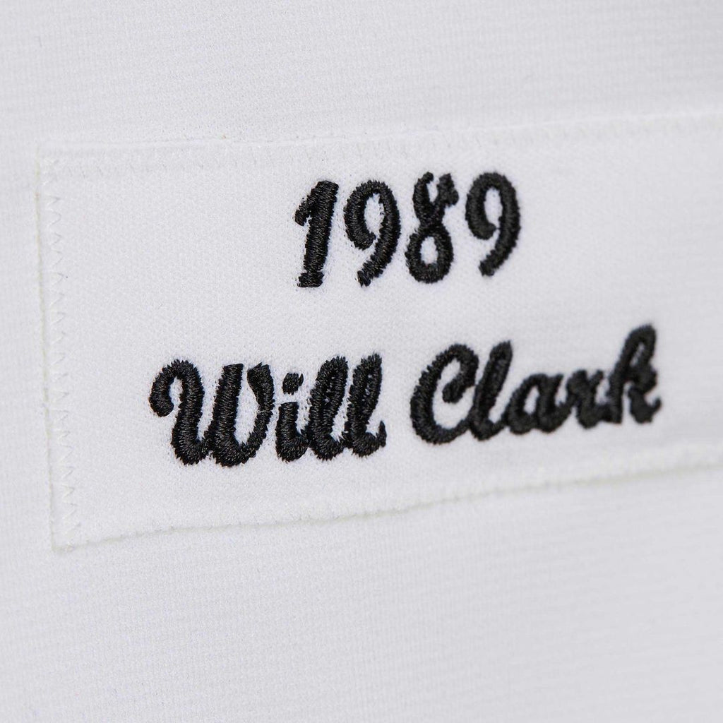 San Francisco Giants Will Clark Mitchell & Ness White Cooperstown Collection 1989 Authentic Jersey