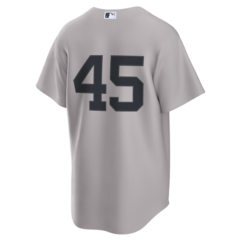 New York Yankees Gerrit Cole Nike Gray Road Replica Jersey