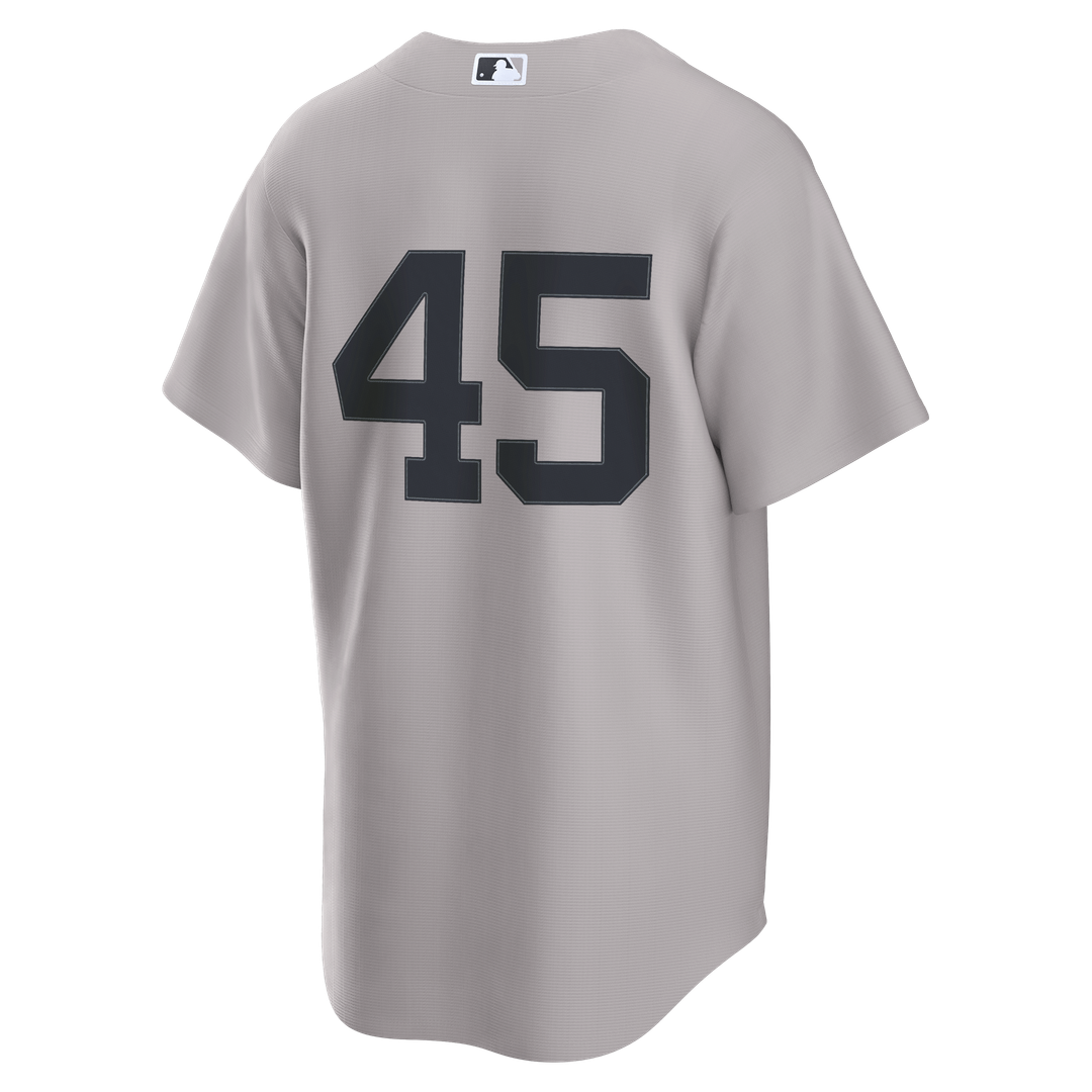 New York Yankees Gerrit Cole Nike Gray Road Replica Jersey