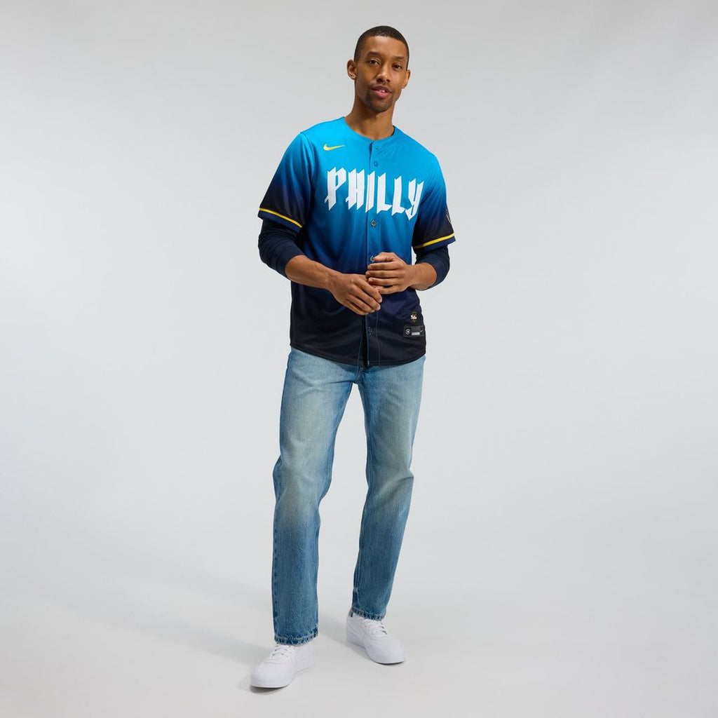 Philadelphia Phillies Nike Navy City Connect Limited Jersey