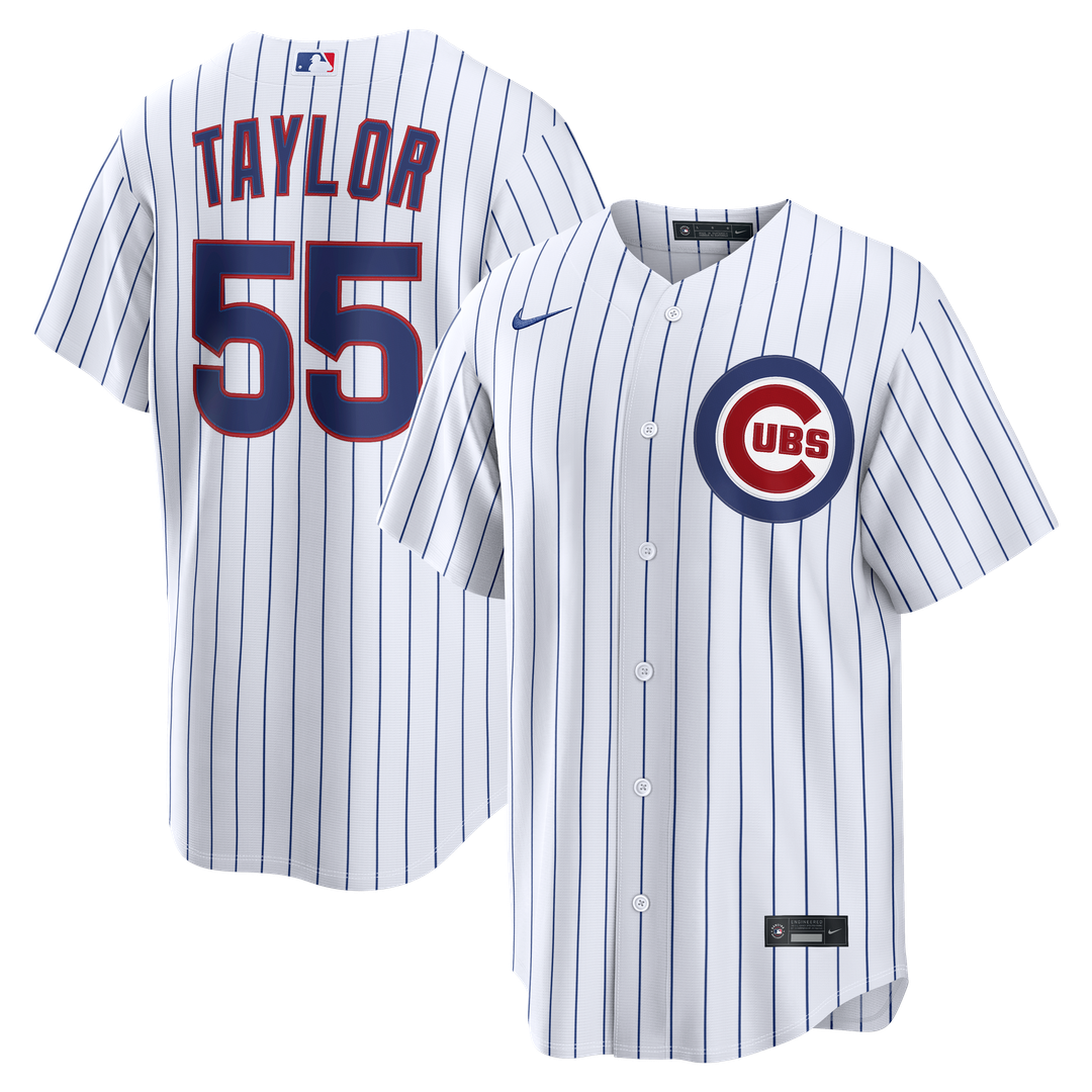 Chicago Cubs Tyrone Taylor Nike White Home Replica Jersey