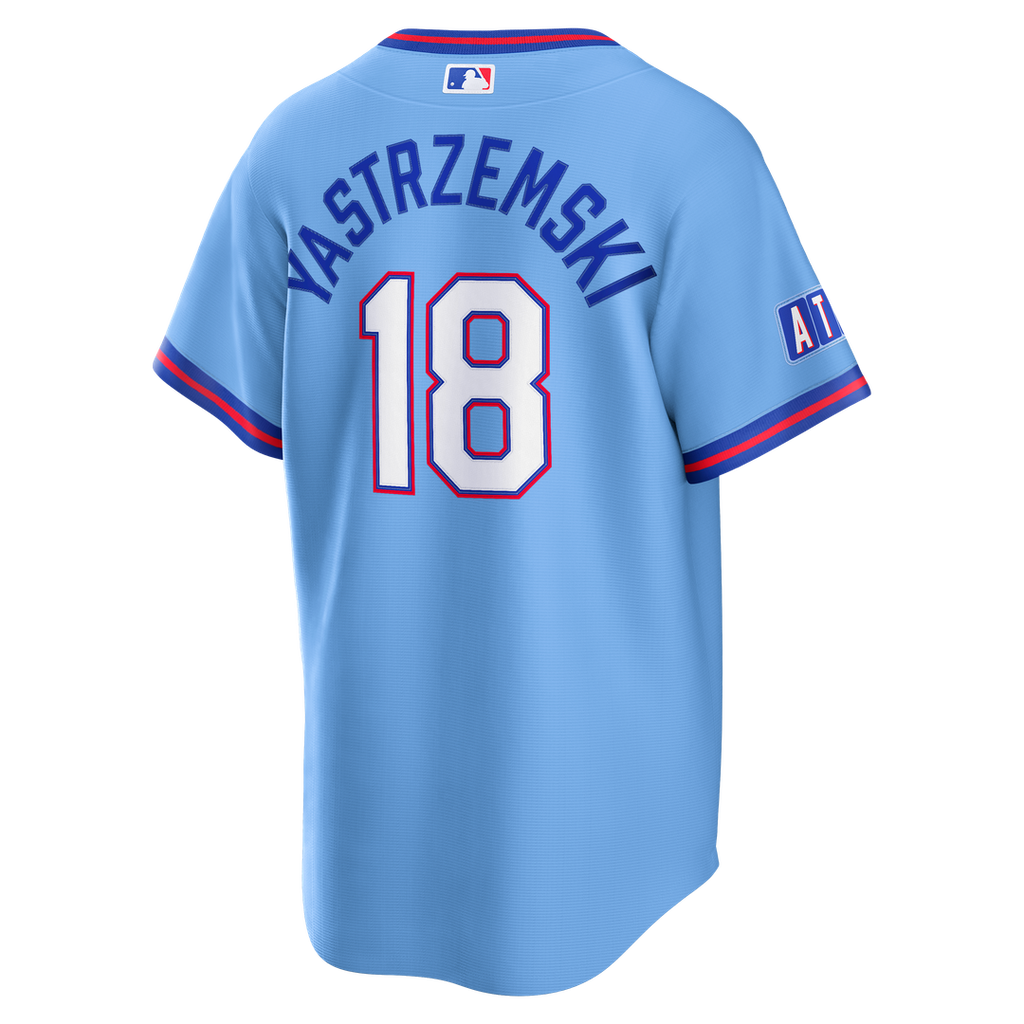 Atlanta Braves Mike Yastrzemski Nike Powder Blue 2026 City Connect Stadium Jersey