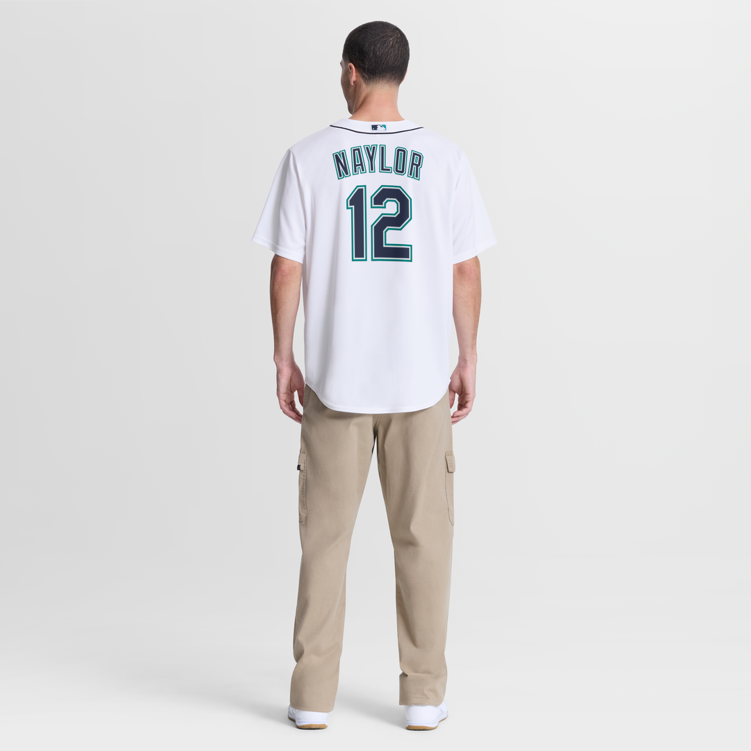 Seattle Mariners Josh Naylor Nike White Home Replica Jersey