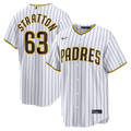 San Diego Padres Hunter Stratton Nike White Home Replica Jersey
