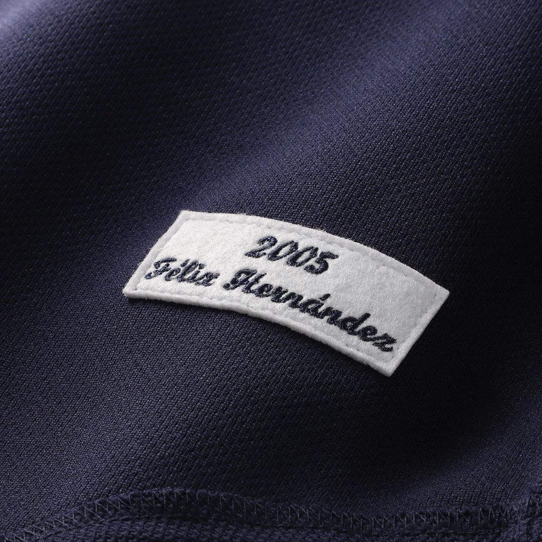 Seattle Mariners Felix Hernandez Mitchell & Ness Navy Cooperstown Collection Batting Practice Jersey