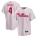 Philadelphia Phillies Luis Arraez Nike White Home Replica Jersey