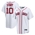 Boston Red Sox Trevor Story Nike White Home Replica Jersey