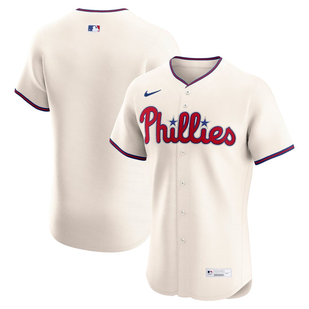 Philadelphia Phillies Nike White Home Elite Jersey